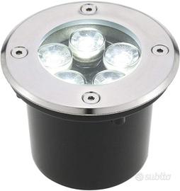 Faretto Segnapasso 5 Watt luce bianca fredda