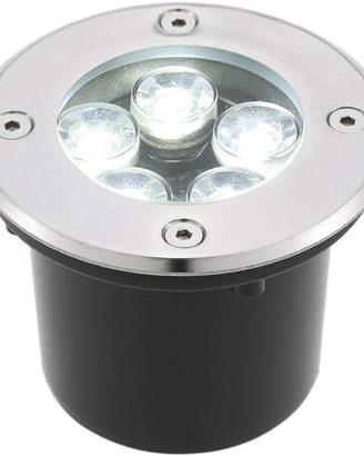 Faretto Segnapasso 5 Watt luce bianca fredda