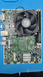 Kit LGA1155: mobo+CPU+12GB RAM + dissipatore