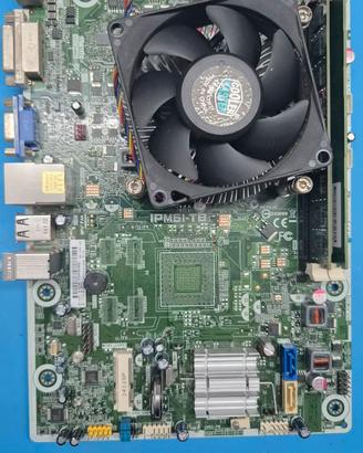 Kit LGA1155: mobo+CPU+12GB RAM + dissipatore