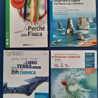 Libri di Scienze Chimica Biologia Fisica