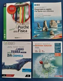 Libri di Scienze Chimica Biologia Fisica