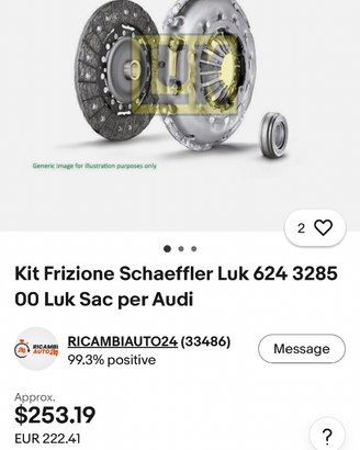 Kit frizione LUK
