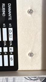 Punti luce con diamante