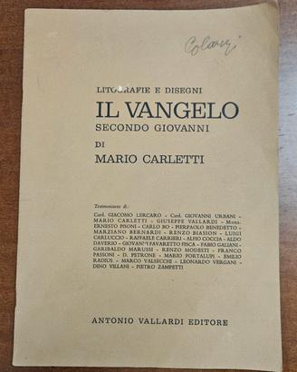 Il Vangelo Secondo Giovanni Di MARIO CARLETTI