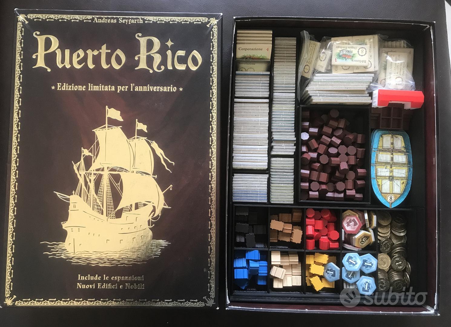 Puerto Rico Organizer per gioco da tavolo - Collezionismo In vendita a  Imperia