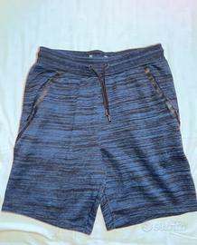 Pantaloncini blu e neri