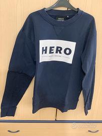 Felpa Uomo Hero’s Heroine Blu Notte - Girocollo