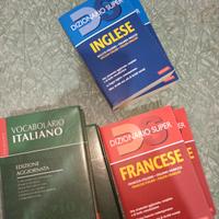 Vocabari italiano, inglese, francese 