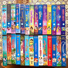 Cassette cartoni animati Walt Disney originali