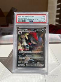 Zoroark Ex Avventure insieme full art Psa 9 eng