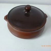 pentola in coccio legumi cucina  +libro ARTUSI