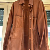 Giacca in pelle Versace