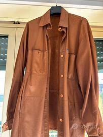 Giacca in pelle Versace