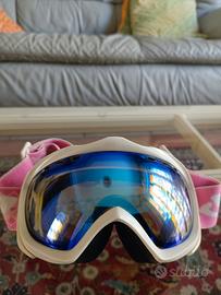 Occhiali da snowboard da donna. 