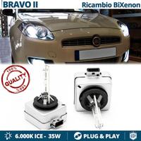 Lampadine BIXENON D1S Fiat Bravo RICAMBIO Luci 35W