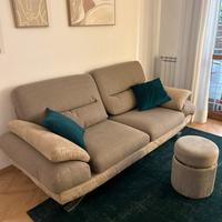 DIVANO TRE POSTI POLTRONESOFÀ COME NUOVO