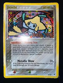 Jirachi Reverse Holo Stamped (DX 9/107) EX Deoxys