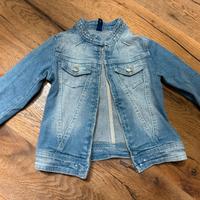 Giubbino bambina in jeans Idexè tg 2/3 anni 98 cm