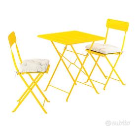 Set da esterno tavolo+sedie