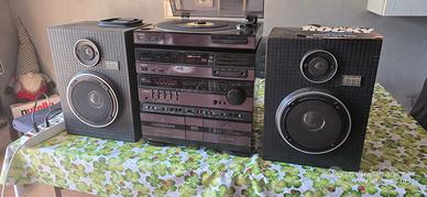 impianto  stereo aiwa