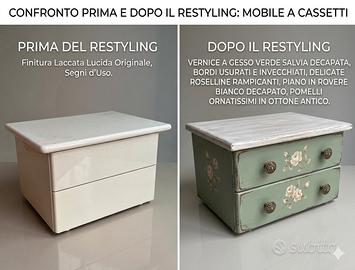 Set 2 comodini retrò