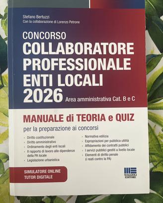 Testo Concorso Area Amministrativa Enti Locali
