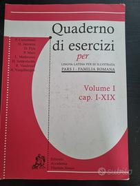 Quaderno di esercizi vol. I per Familia Romana