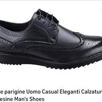 2 paia di scarpe parigine da uomo nuove