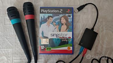 Videogioco karaoke Singstar ps2 con microfoni