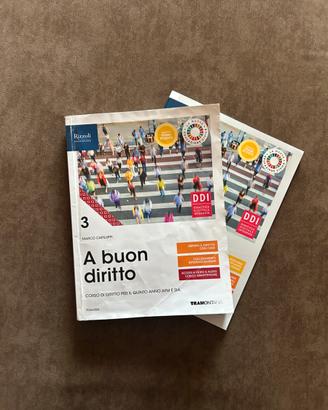 Libro di diritto “A Buon Diritto 3”