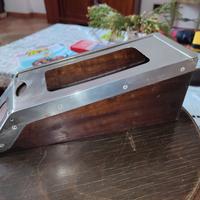  Distributore Di Carte Vintage In Legno E Metallo