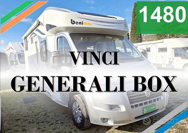 CAMPER BENIMAR DUCATO 6 POSTI LETTO MATRIMONIALE G