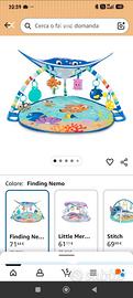 Palestrina neonato Disney Nemo