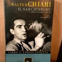 Walter Chiari Vhs e Libro "Il Sarchiapone".
