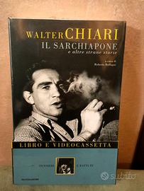 Walter Chiari Vhs e Libro "Il Sarchiapone".