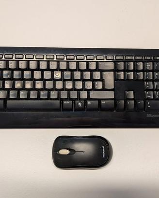 KIT tastiera + mouse wifi Microsoft