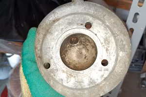 testa faro basso 125 piaggio vespa 125 1953-54