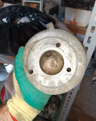 testa faro basso 125 piaggio vespa 125 1953-54