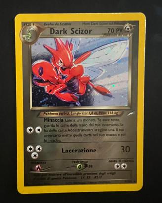 Pokemon Dark Scizor 2/82 olografico ita