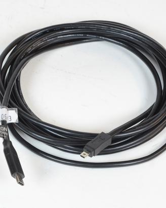 Cavo USB A Mini-B 8 pin 30cm nero x Nikon