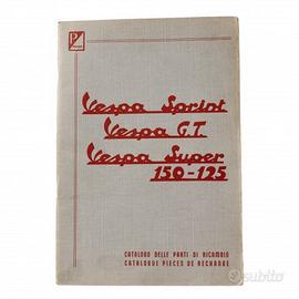 Catalogo ricambi Vespa Sprint GT Super 125 150