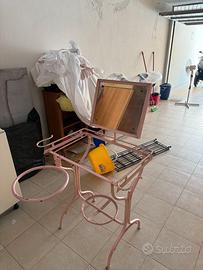 Lavabo Rosa da sistemare