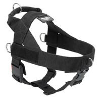 Pettorina cani waterproof nylon taglia M nera