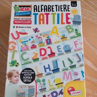Gioco alfabeto tattile