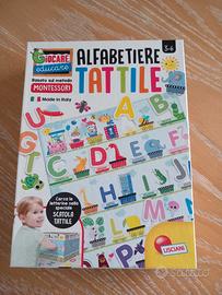 Gioco alfabeto tattile