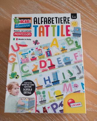 Gioco alfabeto tattile