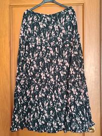 Gonna lunga elegante taglia 48, made in Italy