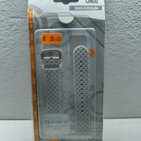 Cinturino orologio in silicone bianco