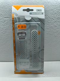 Cinturino orologio in silicone bianco